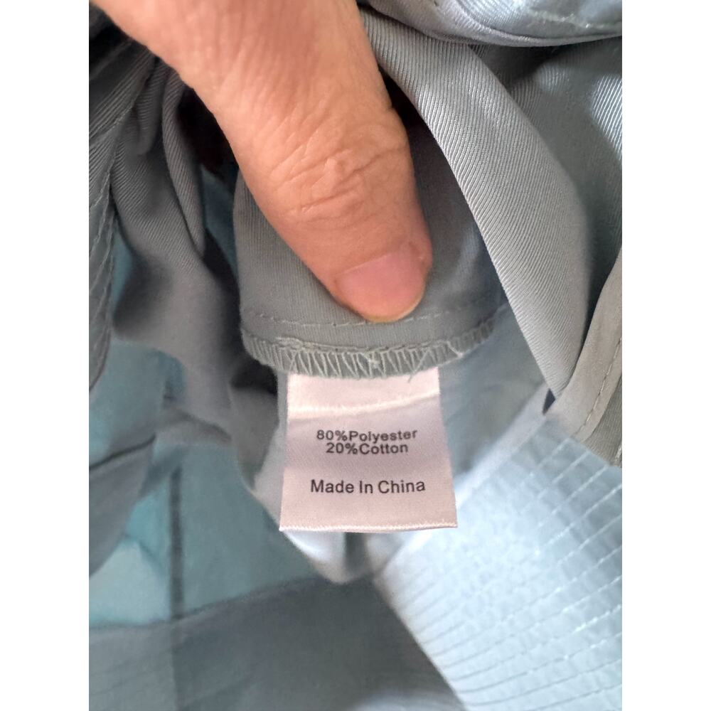 Tuckernuck Chloe Midi Dress Baby Blue Size Small NEW - Picture 12 of 14